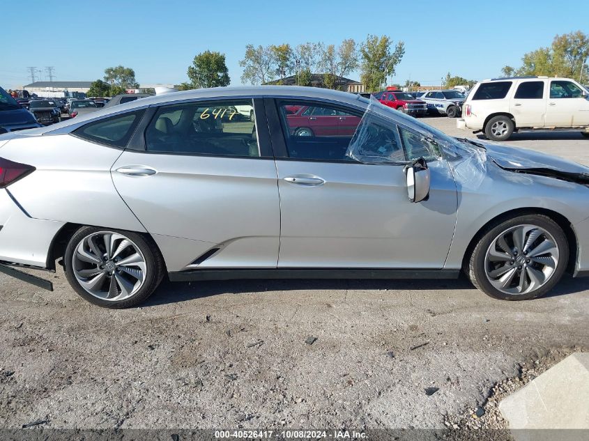 2018 Honda Clarity Plug-In Hybrid Touring VIN: JHMZC5F34JC012342 Lot: 40526417