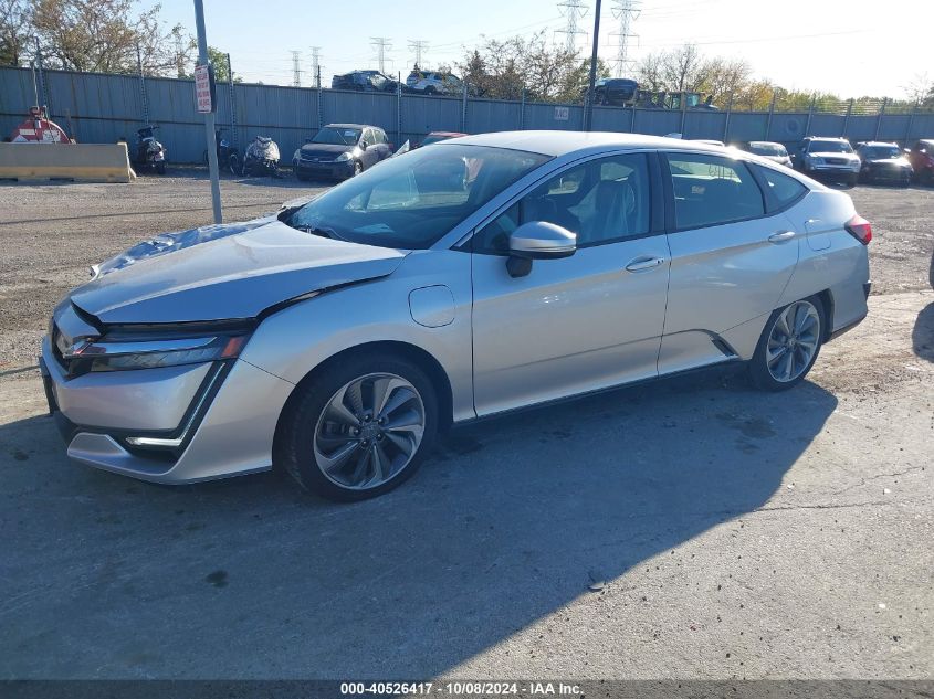 2018 Honda Clarity Plug-In Hybrid Touring VIN: JHMZC5F34JC012342 Lot: 40526417