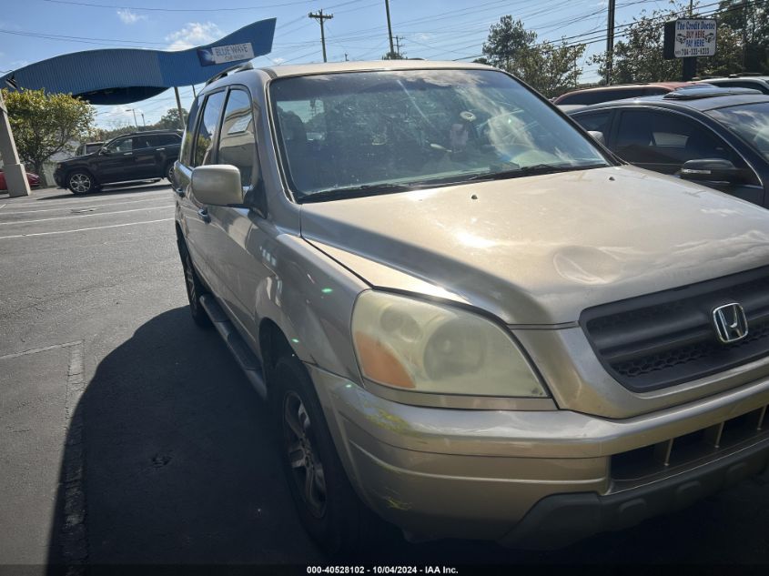 2005 Honda Pilot VIN: 5FNYF18555B051249 Lot: 40528102