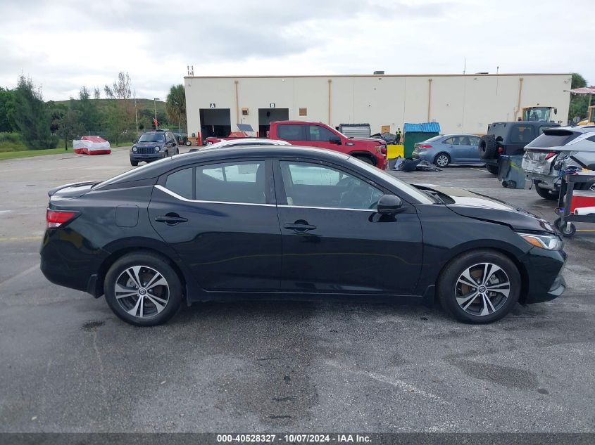 2020 Nissan Sentra Sv Xtronic Cvt VIN: 3N1AB8CV3LY250852 Lot: 40528327