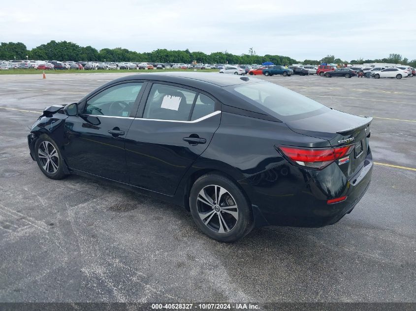 2020 Nissan Sentra Sv Xtronic Cvt VIN: 3N1AB8CV3LY250852 Lot: 40528327