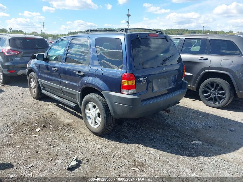 2003 Ford Escape Xlt VIN: 1FMYU93123KA04877 Lot: 40528350