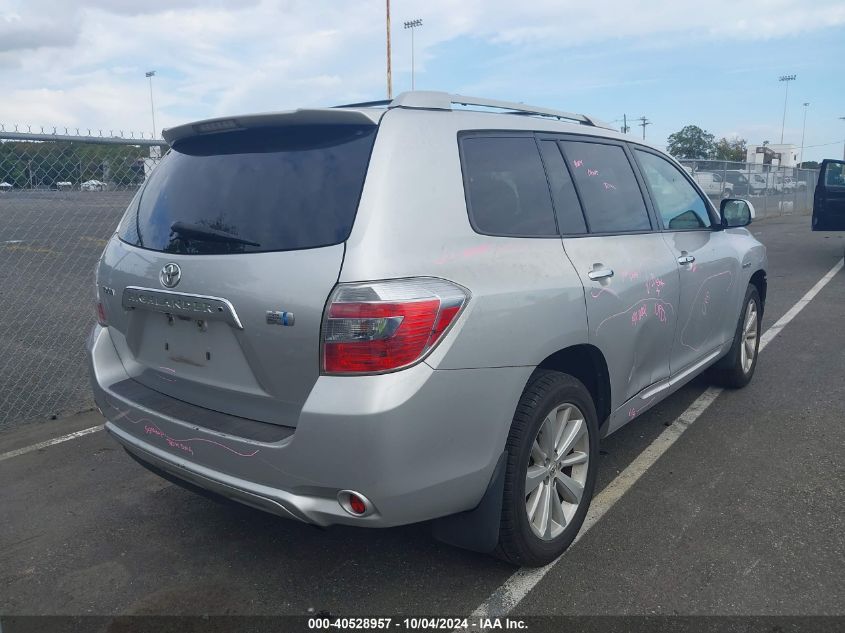 2009 Toyota Highlander Hybrid VIN: JTEEW41A792028992 Lot: 40528957