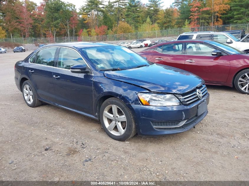 2013 Volkswagen Passat Se VIN: 1VWBP7A38DC029236 Lot: 40529641