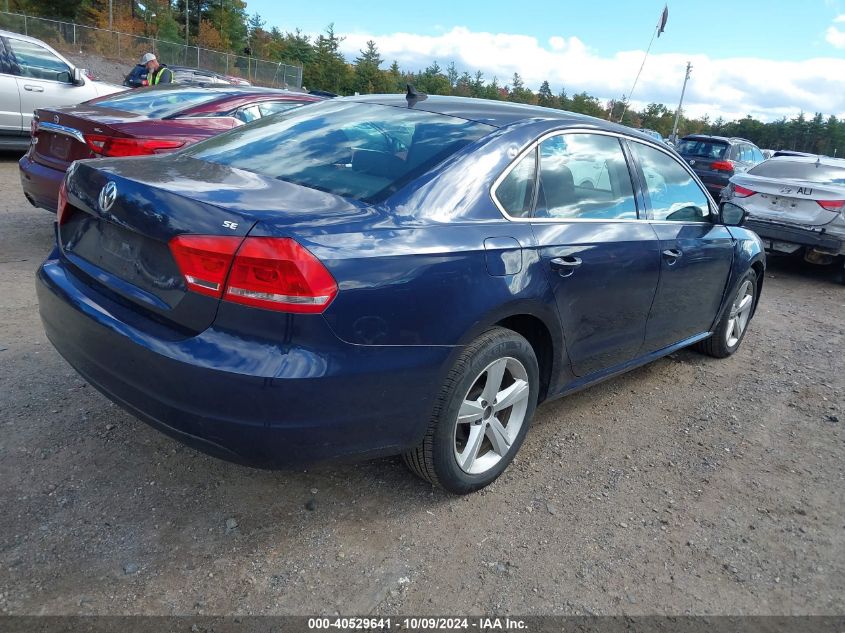 2013 Volkswagen Passat Se VIN: 1VWBP7A38DC029236 Lot: 40529641