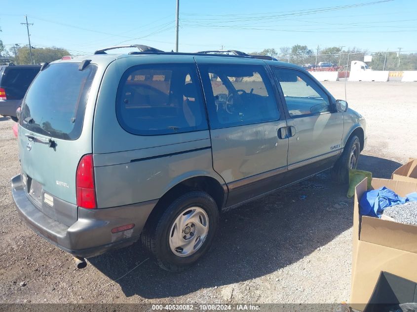 1995 Nissan Quest Xe/Gxe VIN: 4N2DN11W6SD809233 Lot: 40530082