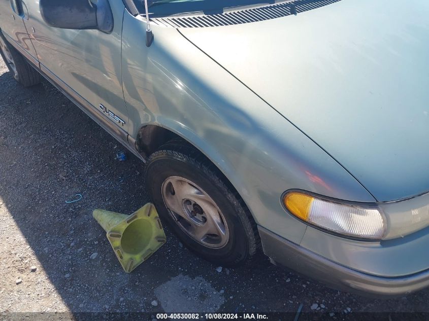 1995 Nissan Quest Xe/Gxe VIN: 4N2DN11W6SD809233 Lot: 40530082