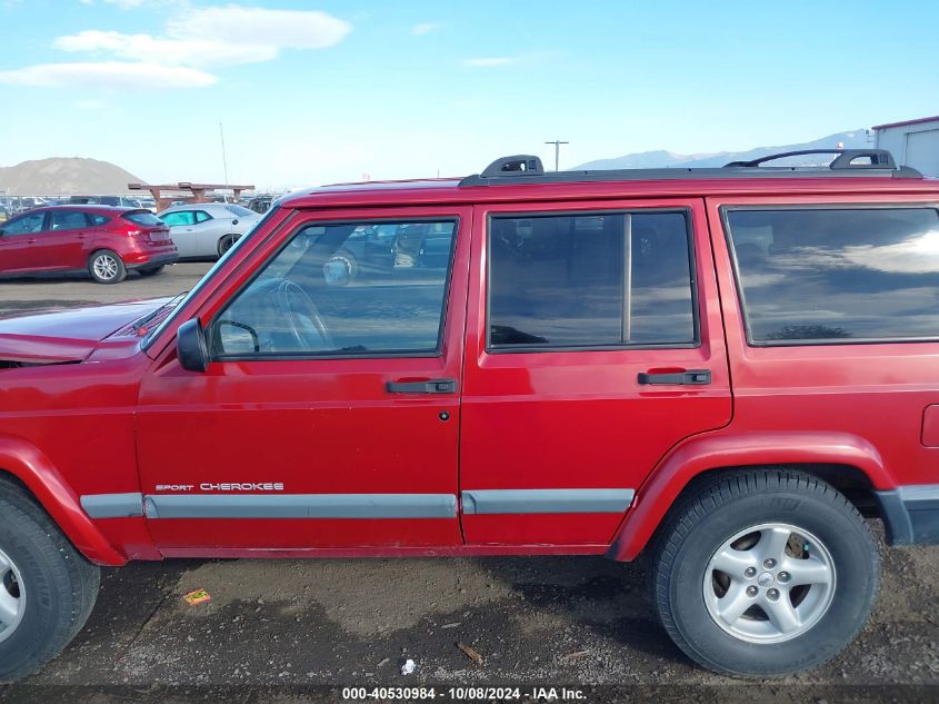 1999 Jeep Cherokee Classic/Sport VIN: 1J4FF68S6XL554261 Lot: 40530984