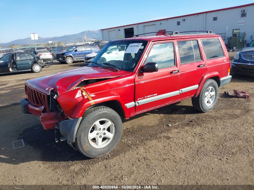 1999 Jeep Cherokee Classic/Sport VIN: 1J4FF68S6XL554261 Lot: 40530984