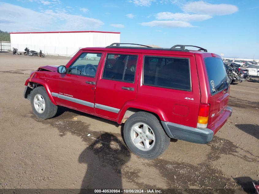 1999 Jeep Cherokee Classic/Sport VIN: 1J4FF68S6XL554261 Lot: 40530984