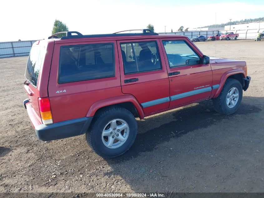 1999 Jeep Cherokee Classic/Sport VIN: 1J4FF68S6XL554261 Lot: 40530984