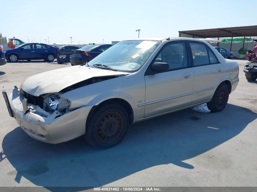 2000 Mazda Protege Dx/Lx VIN: JM1BJ2224Y0248134 Lot: 40531482