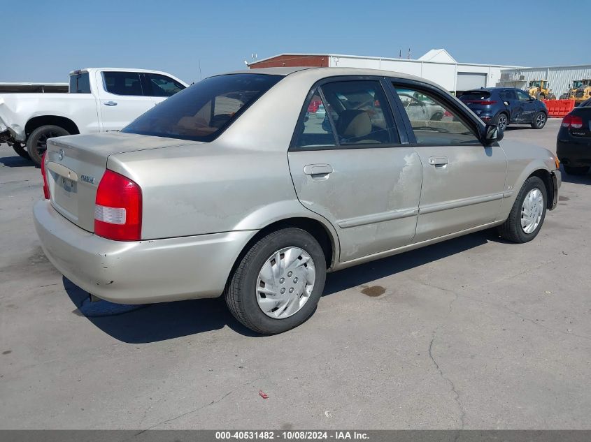 2000 Mazda Protege Dx/Lx VIN: JM1BJ2224Y0248134 Lot: 40531482