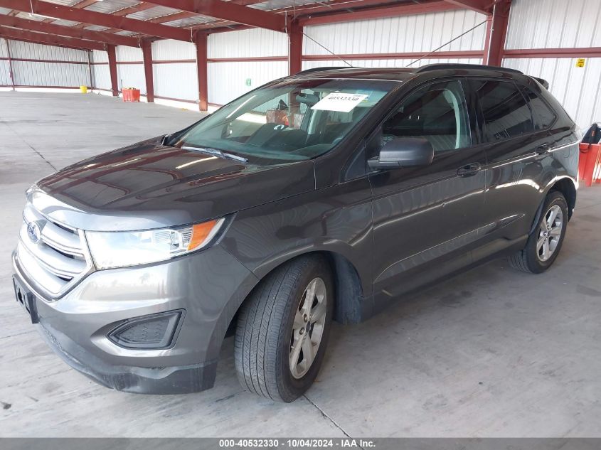 2017 Ford Edge Se VIN: 2FMPK3G91HBC16623 Lot: 40532330