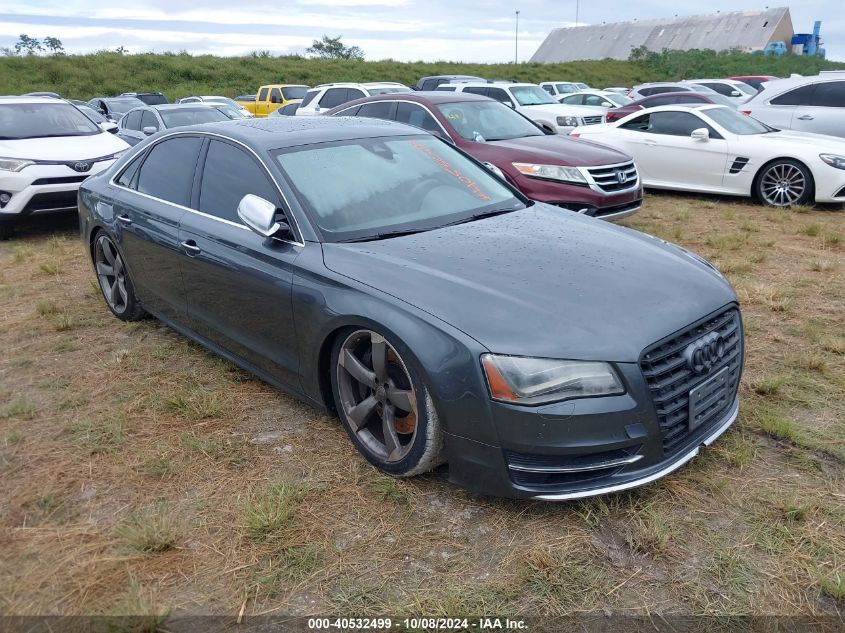 2013 Audi A8 L Quattro VIN: WAUR2AFD2DN017258 Lot: 40532499