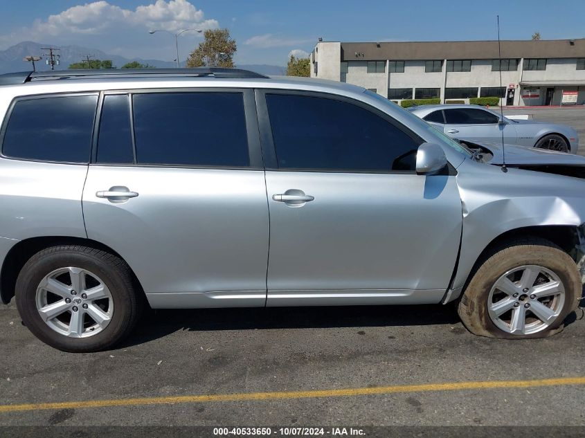 2010 Toyota Highlander Base V6 VIN: 5TDZK3EH2AS021237 Lot: 40533650