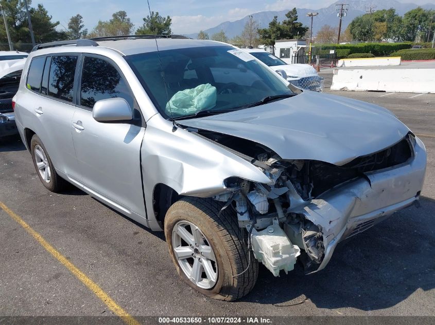 2010 Toyota Highlander Base V6 VIN: 5TDZK3EH2AS021237 Lot: 40533650