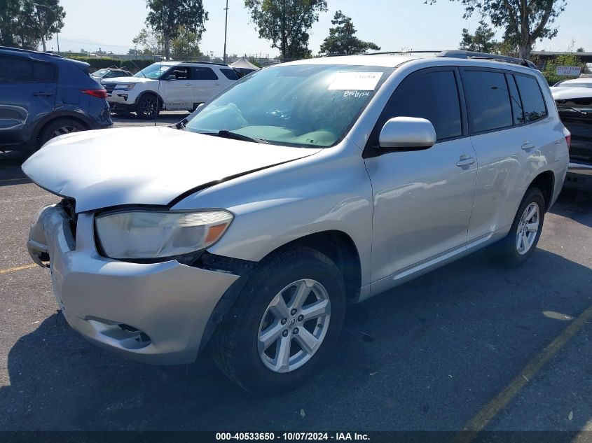 2010 Toyota Highlander Base V6 VIN: 5TDZK3EH2AS021237 Lot: 40533650