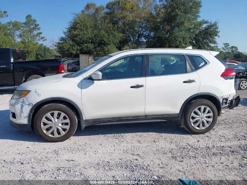 2017 Nissan Rogue S/Sl VIN: 5N1AT2MT0HC897516 Lot: 40535429