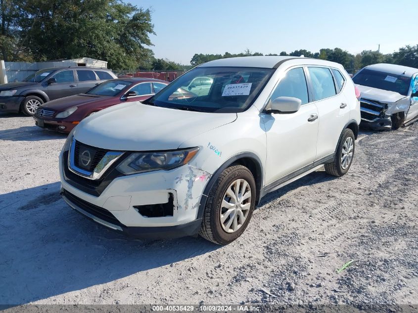 2017 Nissan Rogue S/Sl VIN: 5N1AT2MT0HC897516 Lot: 40535429