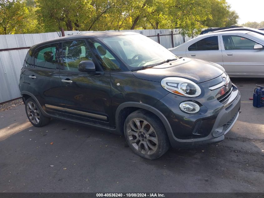 2014 Fiat 500L Trekking VIN: ZFBCFADH2EZ019284 Lot: 40536240