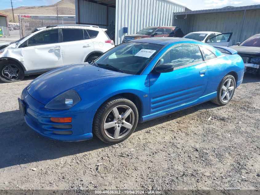 2002 Mitsubishi Eclipse Gt/Gt W/Premium Pkg VIN: 4A3AC54H82E070311 Lot: 40536382