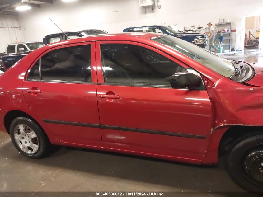 2003 Toyota Corolla Ce VIN: JTDBR32E630038054 Lot: 40536612