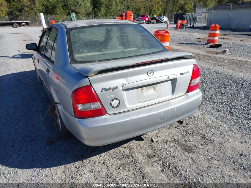 2003 Mazda Protege VIN: JM1BJ225230151047 Lot: 40536969