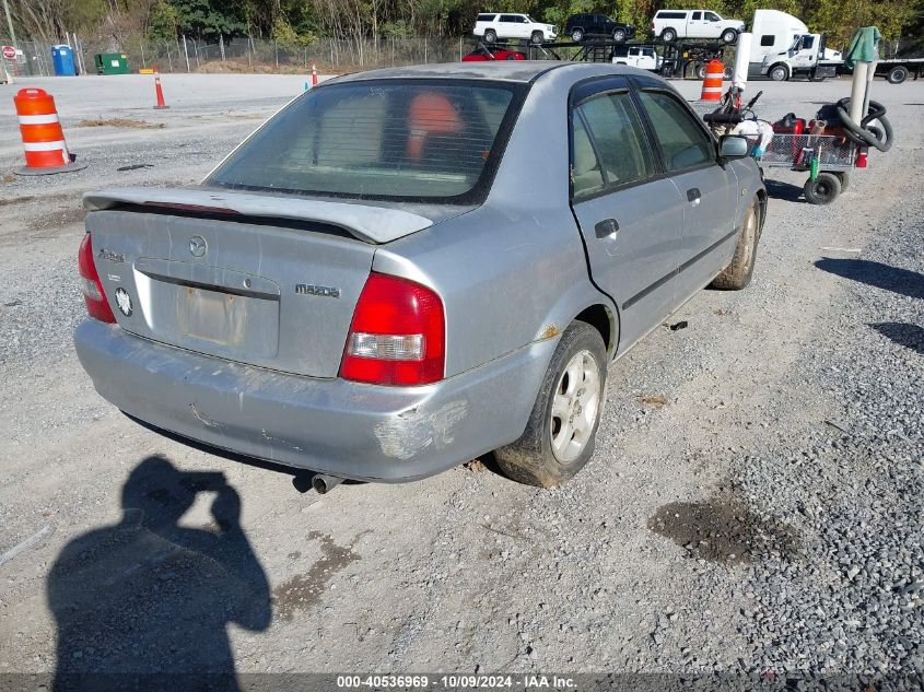 2003 Mazda Protege VIN: JM1BJ225230151047 Lot: 40536969