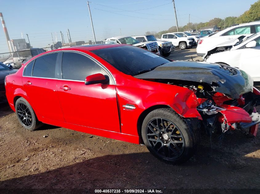 2009 Pontiac G8 Gt VIN: 6G2EC57Y49L306238 Lot: 40537235