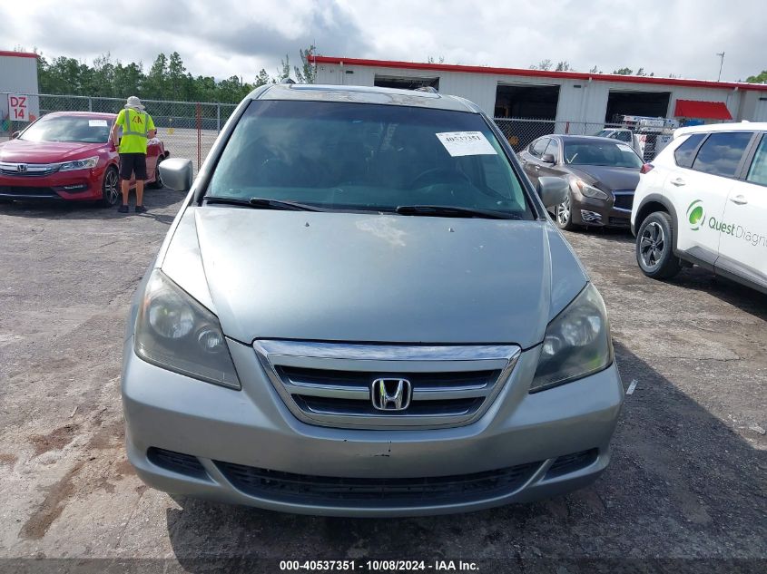 2006 Honda Odyssey Ex-L VIN: 5FNRL38786B036367 Lot: 40537351