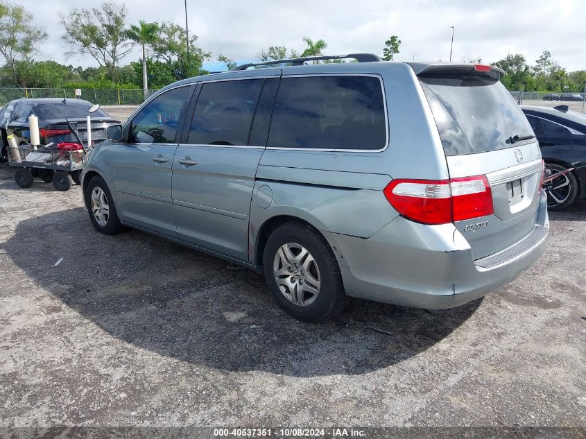 2006 Honda Odyssey Ex-L VIN: 5FNRL38786B036367 Lot: 40537351