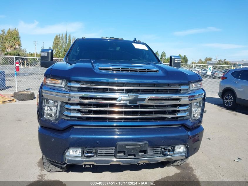 2022 Chevrolet Silverado 2500Hd 4Wd Standard Bed High Country VIN: 1GC4YREY6NF184023 Lot: 40537451