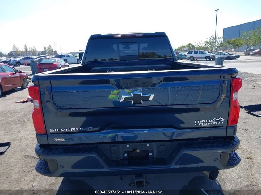 2022 Chevrolet Silverado 2500Hd 4Wd Standard Bed High Country VIN: 1GC4YREY6NF184023 Lot: 40537451