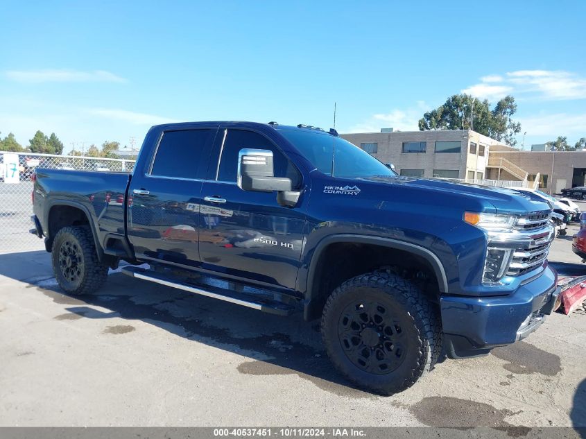 2022 Chevrolet Silverado 2500Hd 4Wd Standard Bed High Country VIN: 1GC4YREY6NF184023 Lot: 40537451