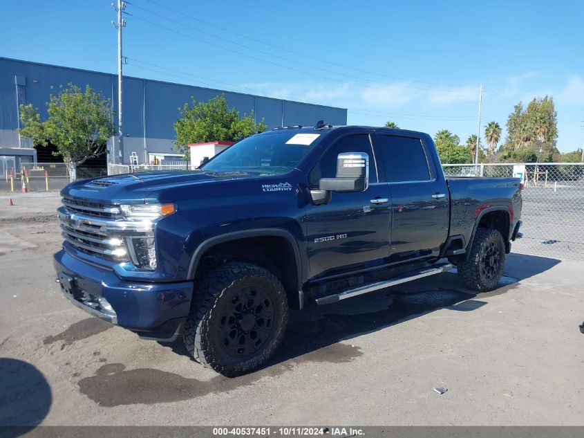 2022 Chevrolet Silverado 2500Hd 4Wd Standard Bed High Country VIN: 1GC4YREY6NF184023 Lot: 40537451