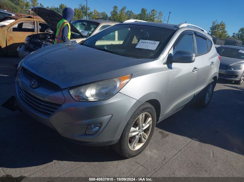 2013 Hyundai Tucson Gls VIN: KM8JUCAC0DU774861 Lot: 40537910