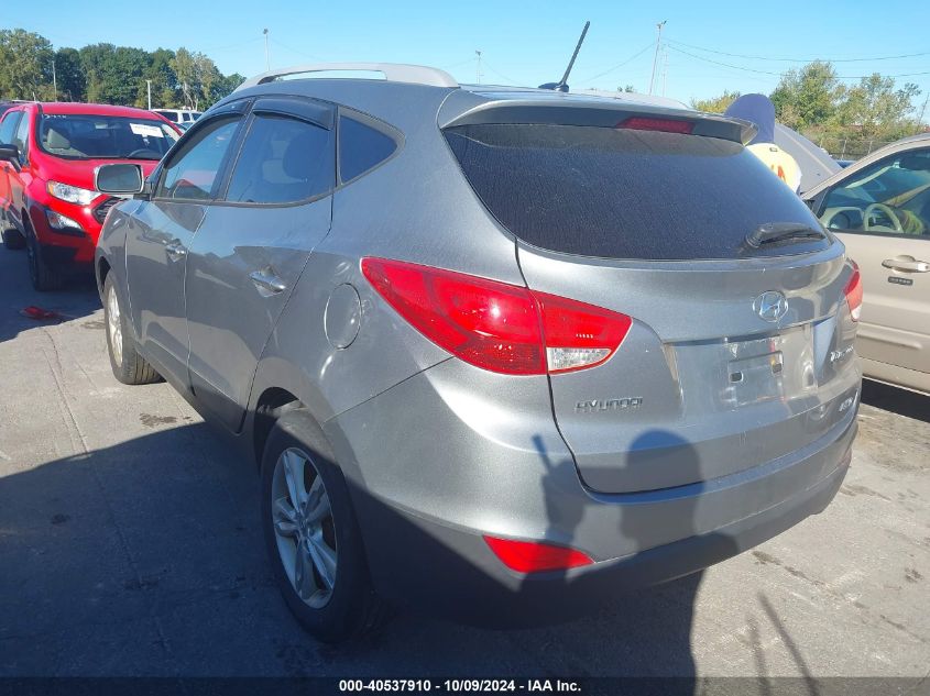 2013 Hyundai Tucson Gls VIN: KM8JUCAC0DU774861 Lot: 40537910