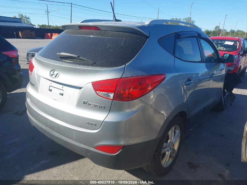 2013 Hyundai Tucson Gls VIN: KM8JUCAC0DU774861 Lot: 40537910