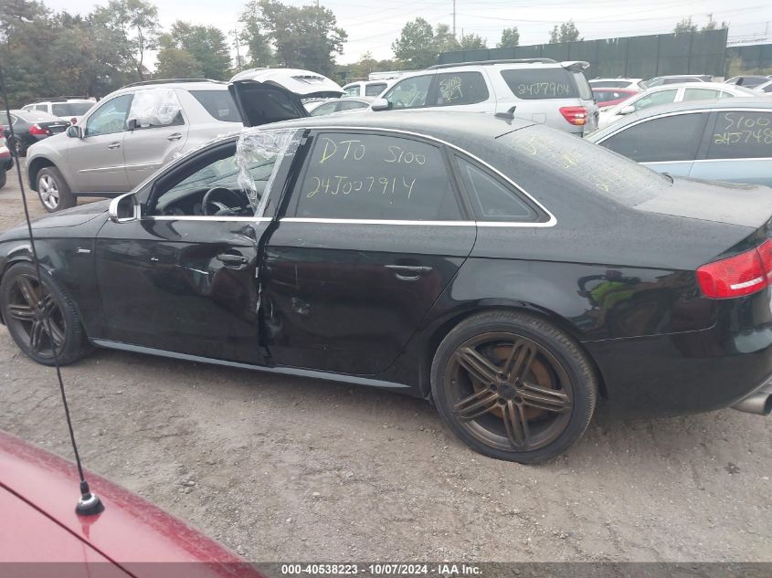 2010 Audi S4 3.0 Premium Plus VIN: WAUBGAFL1AA103674 Lot: 40538223