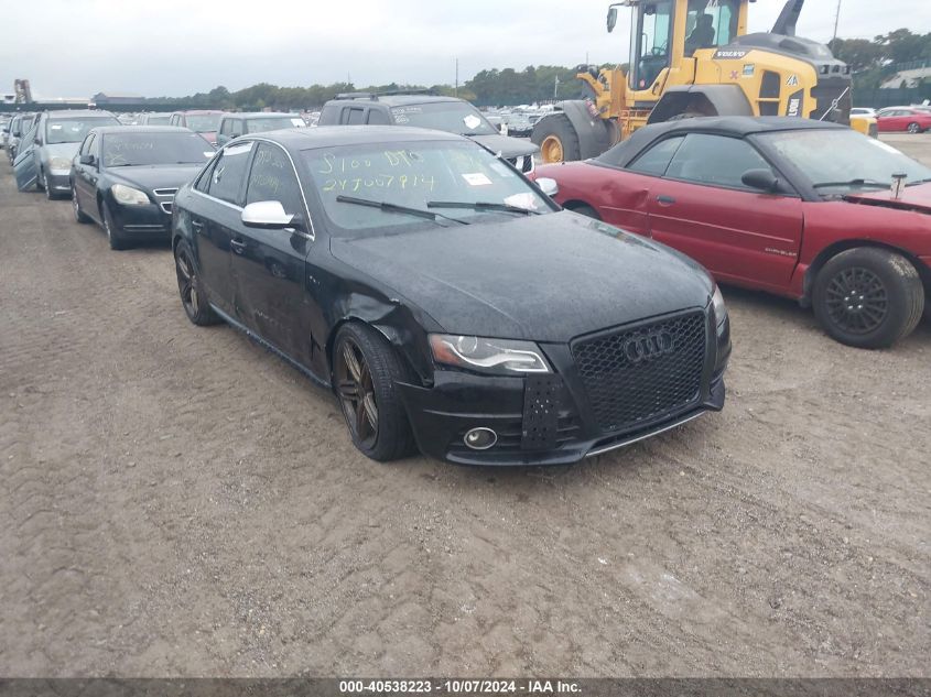 2010 Audi S4 3.0 Premium Plus VIN: WAUBGAFL1AA103674 Lot: 40538223