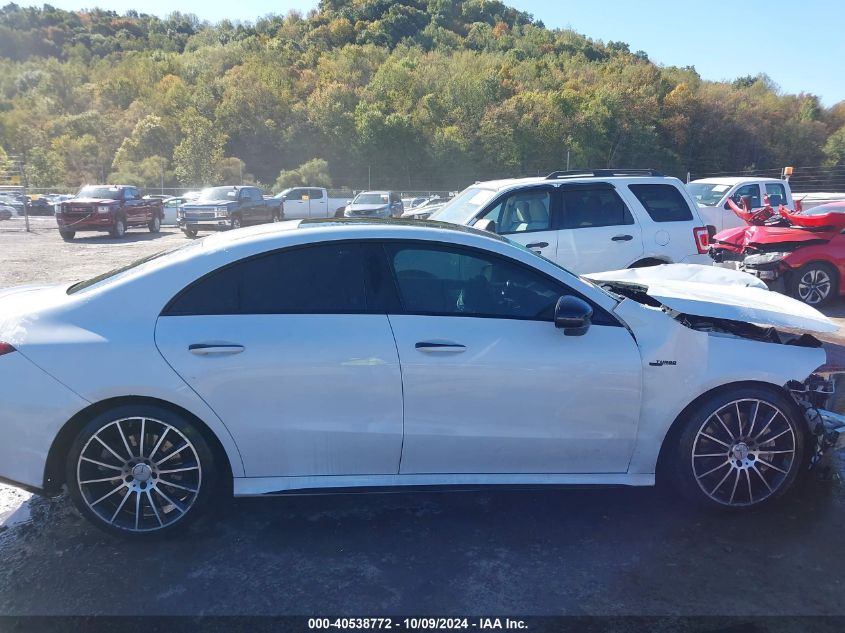 2021 Mercedes-Benz Cla Amg 35 4Matic VIN: W1K5J5BB5MN171579 Lot: 40538772