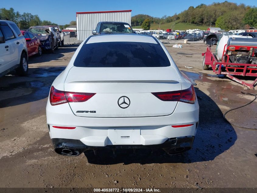 2021 Mercedes-Benz Cla Amg 35 4Matic VIN: W1K5J5BB5MN171579 Lot: 40538772