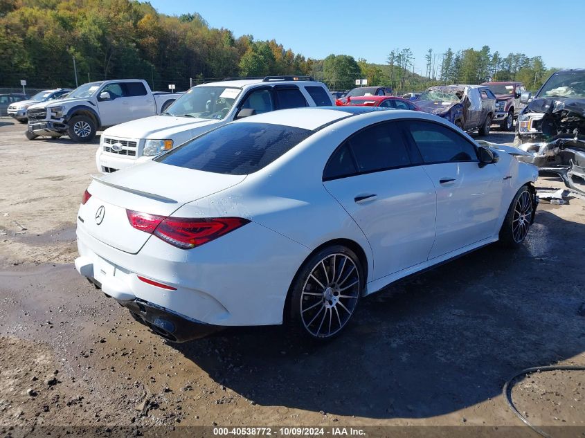 2021 Mercedes-Benz Cla Amg 35 4Matic VIN: W1K5J5BB5MN171579 Lot: 40538772