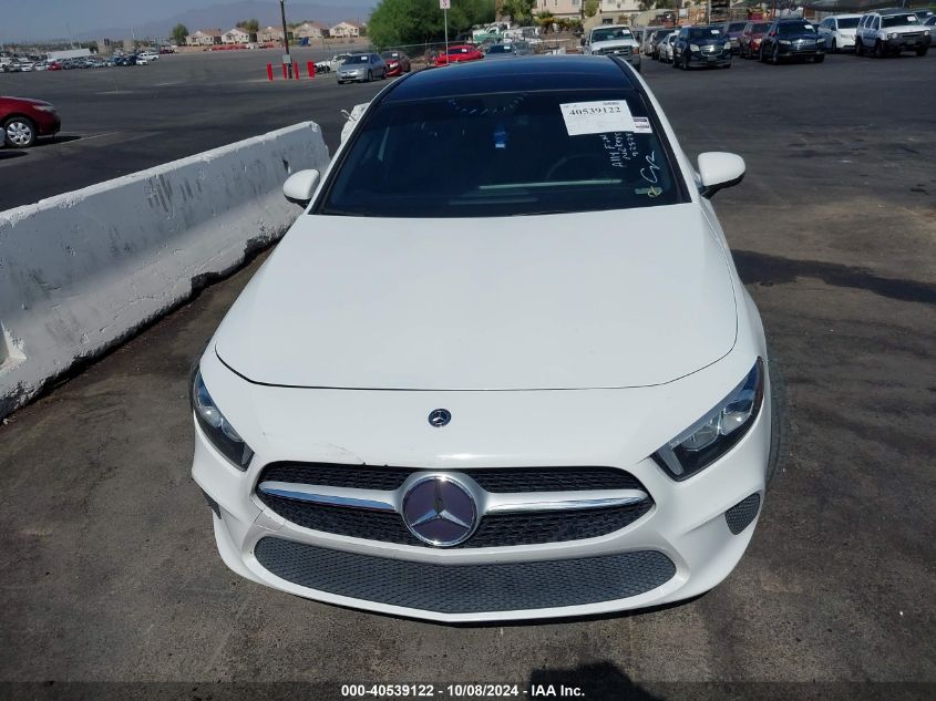 2019 Mercedes-Benz A 220 VIN: WDD3G4EB0KW020779 Lot: 40539122