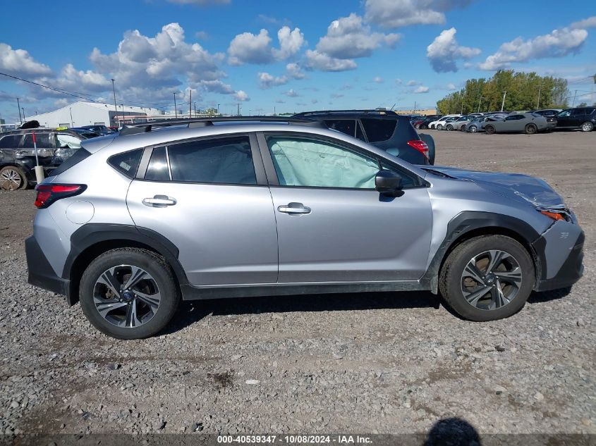 2024 Subaru Crosstrek Premium VIN: JF2GUADC1R8245144 Lot: 40539347