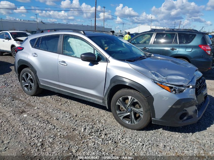 2024 Subaru Crosstrek Premium VIN: JF2GUADC1R8245144 Lot: 40539347