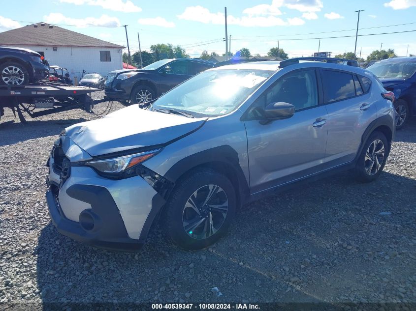 2024 Subaru Crosstrek Premium VIN: JF2GUADC1R8245144 Lot: 40539347