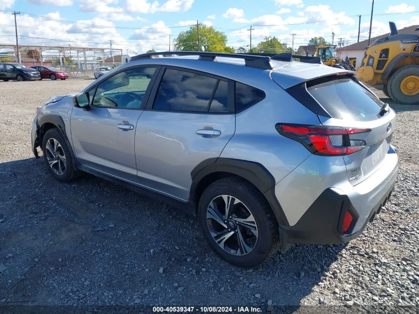 2024 Subaru Crosstrek Premium VIN: JF2GUADC1R8245144 Lot: 40539347