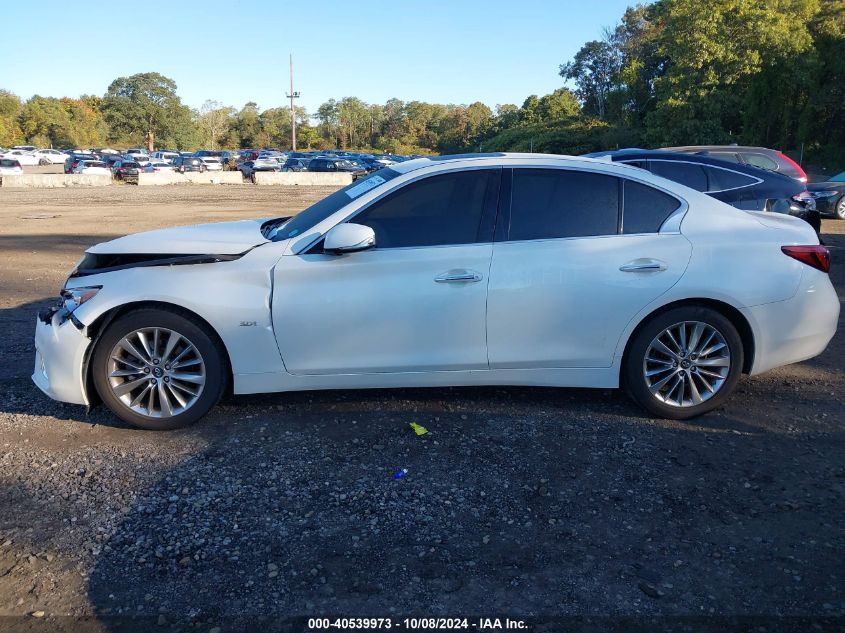 2018 Infiniti Q50 3.0T Luxe VIN: JN1EV7AR9JM443046 Lot: 40539973